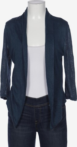 Turnover Sweater & Cardigan in XS in Blue: front