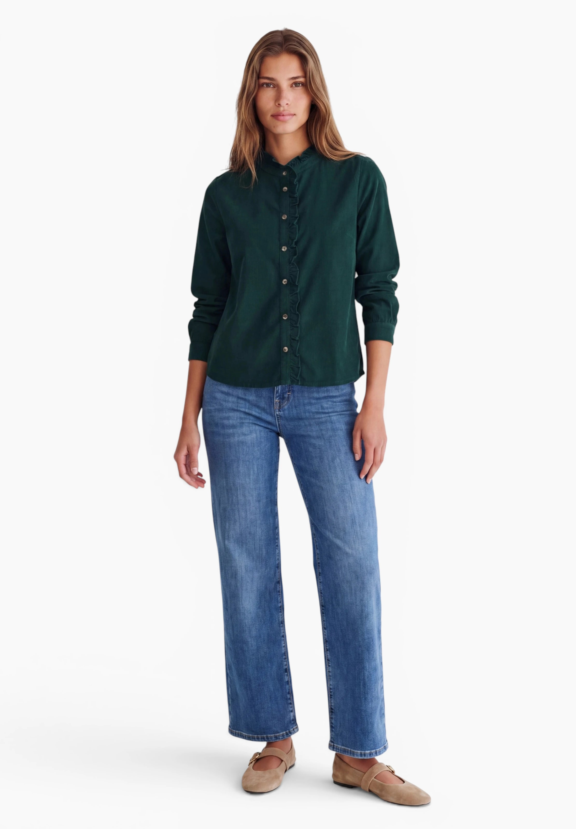 Street One Studio Blouse in Green
