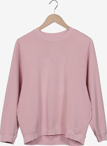 MSCH COPENHAGEN Sweatshirt & Zip-Up Hoodie in XS in Pink: front