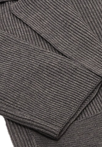 DreiMaster Klassik - Abrigo de punto en gris