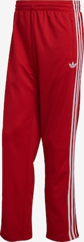 ADIDAS ORIGINALS Regular Broek 'Firebird Adicolor' in Rood: voorkant