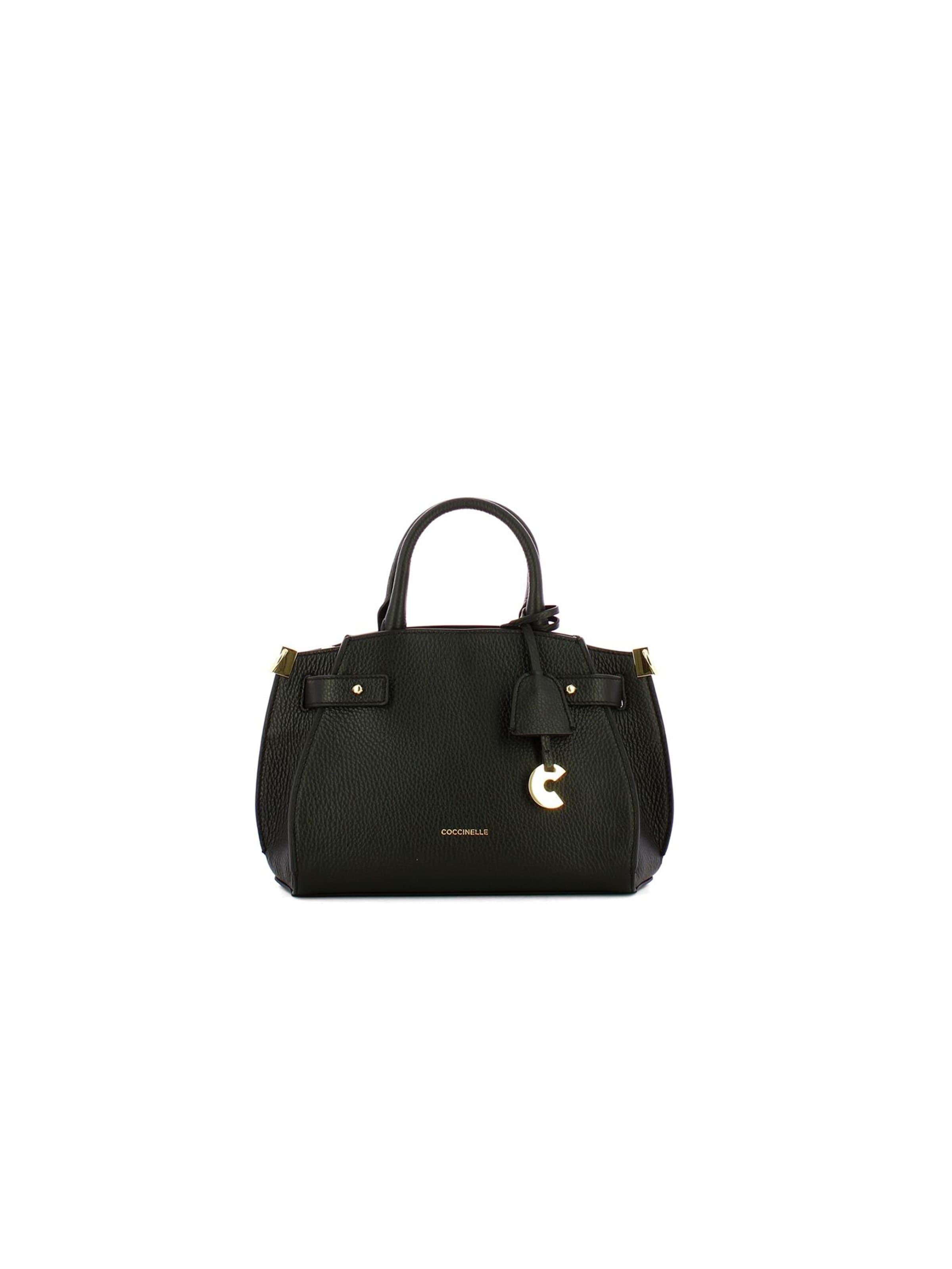 Coccinelle Handbag 'Kliche' in Black: front