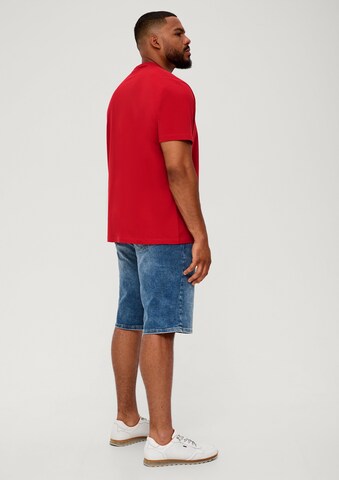 s.Oliver Men Big Sizes Shirt in Red