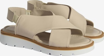 Sandales 'Sandalen' Desa en beige : devant