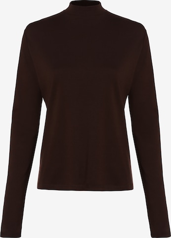Marie Lund Shirt in Brown: front
