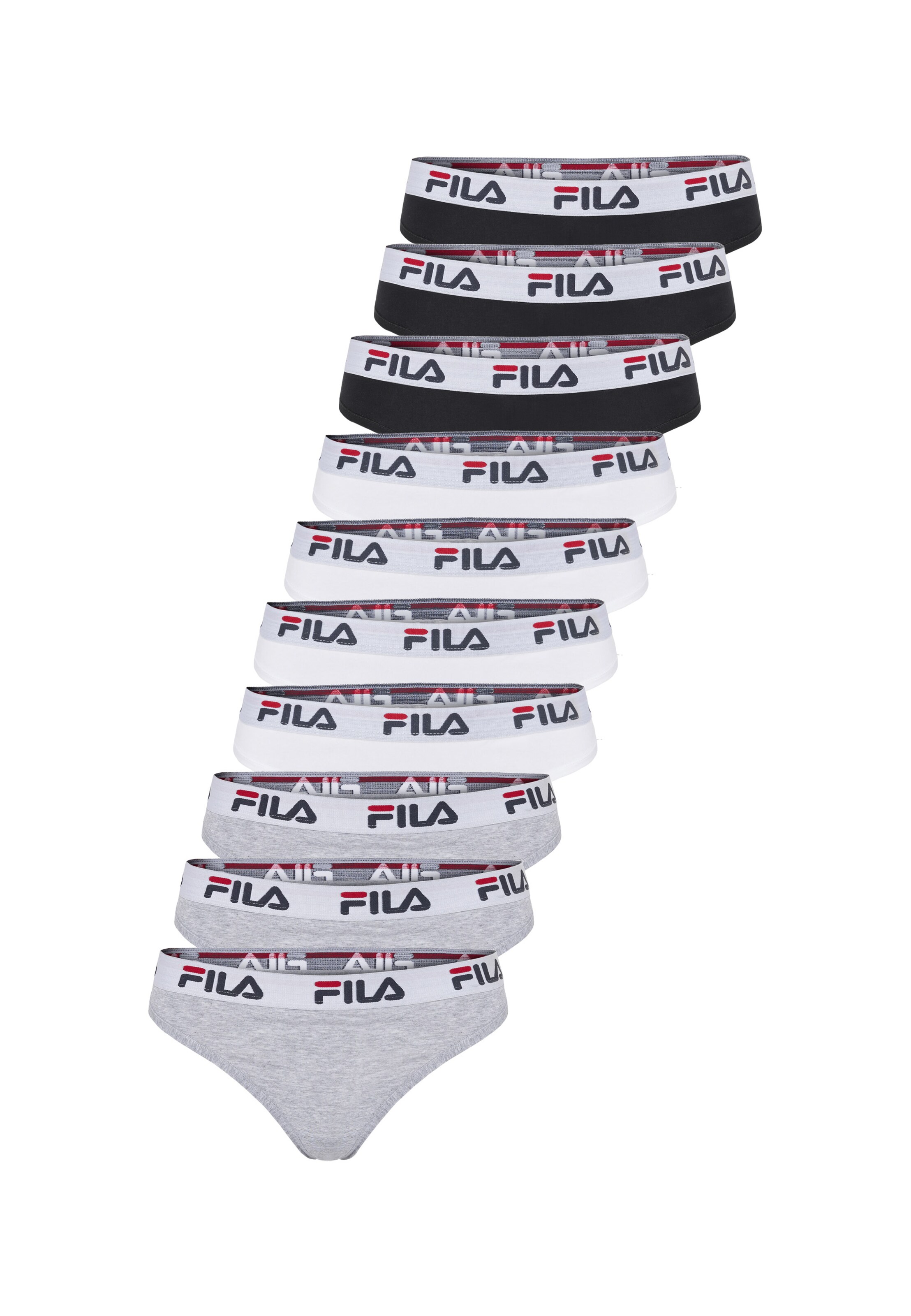 FILA String in Grau: Vorderseite