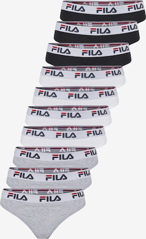 FILA String in Grau: Vorderseite