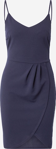 Robe VILA en bleu : devant