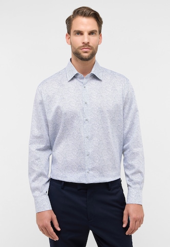 ETERNA Comfort fit Zakelijk overhemd in Blauw: voorkant
