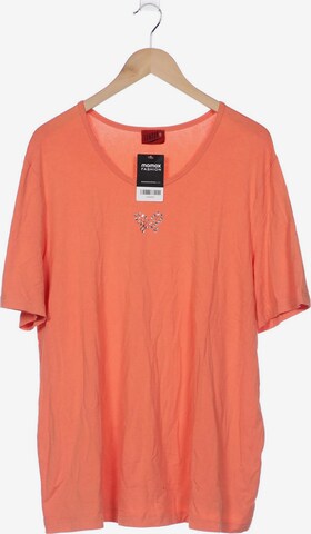SAMOON Top & Shirt in 4XL in Orange: front