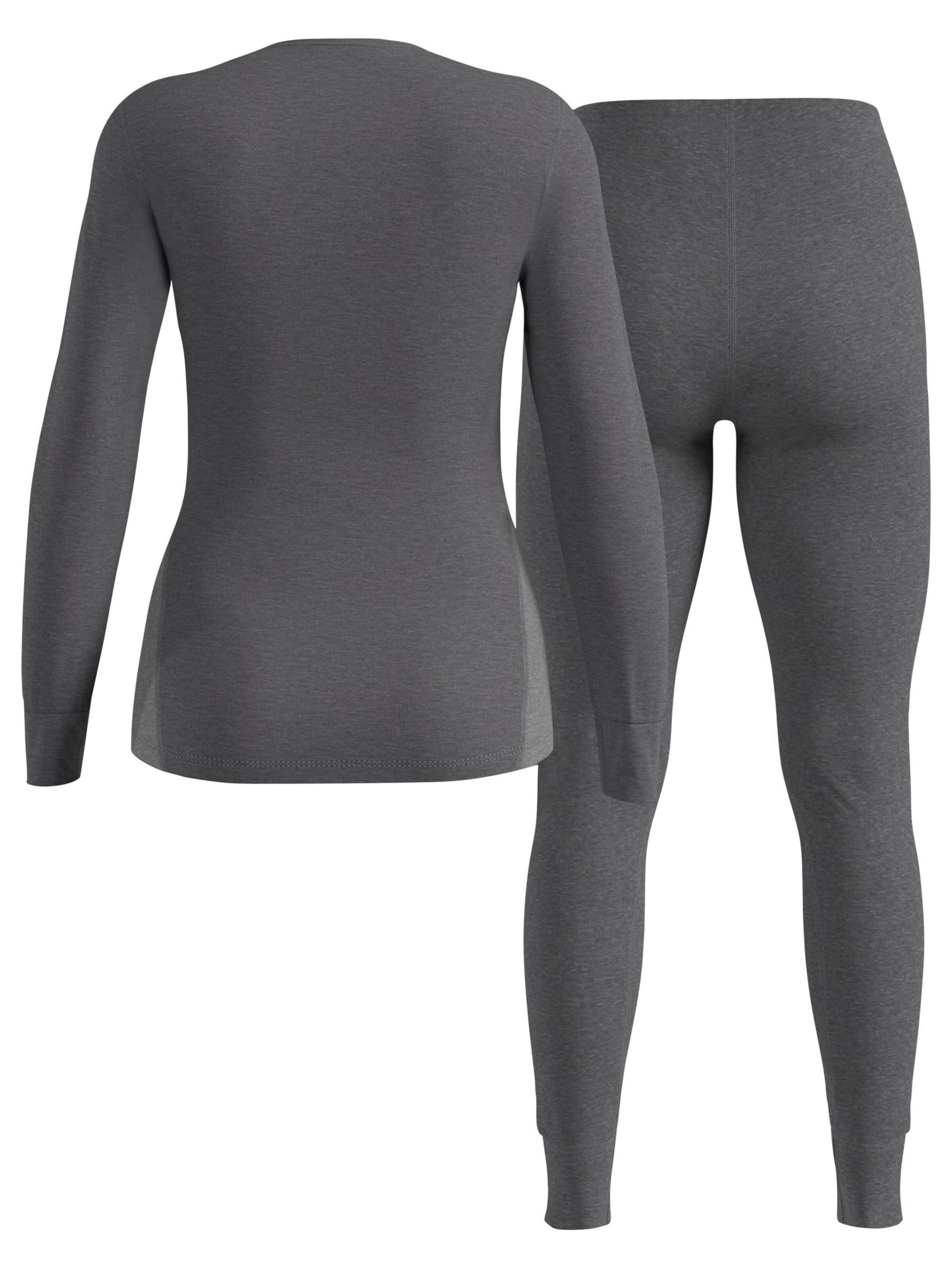 Invisible Ensemble de linge 'ACTIVE WARM' ODLO en gris