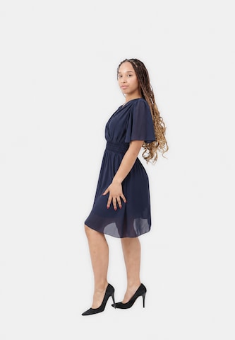 Elara Cocktailjurk in Blauw