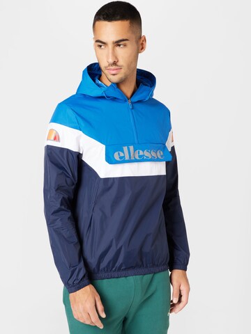 ELLESSE سترة رياضية بلون أزرق: الأمام