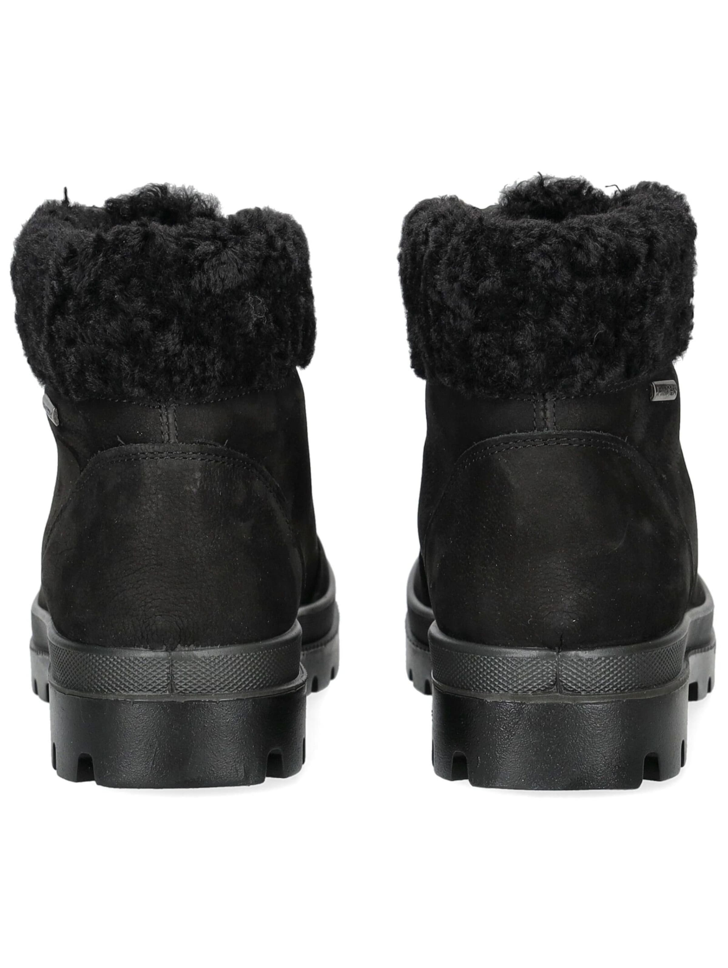 Bottines à lacets IMAC en noir