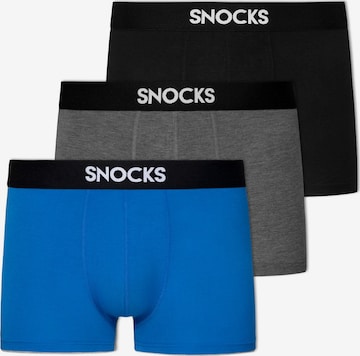 SNOCKS Boxer shorts in Blue: front