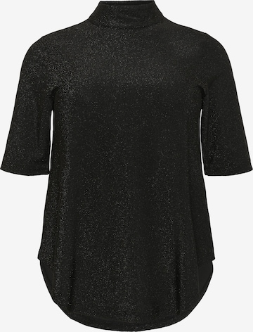 Chemisier 'Riana' KAFFE CURVE en noir : devant