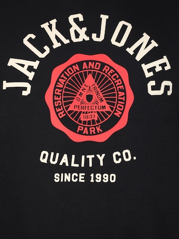 Jack & Jones Plus Mikina – černá