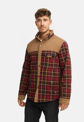 INDICODE JEANS Tussenjas 'Holz' in Bruin