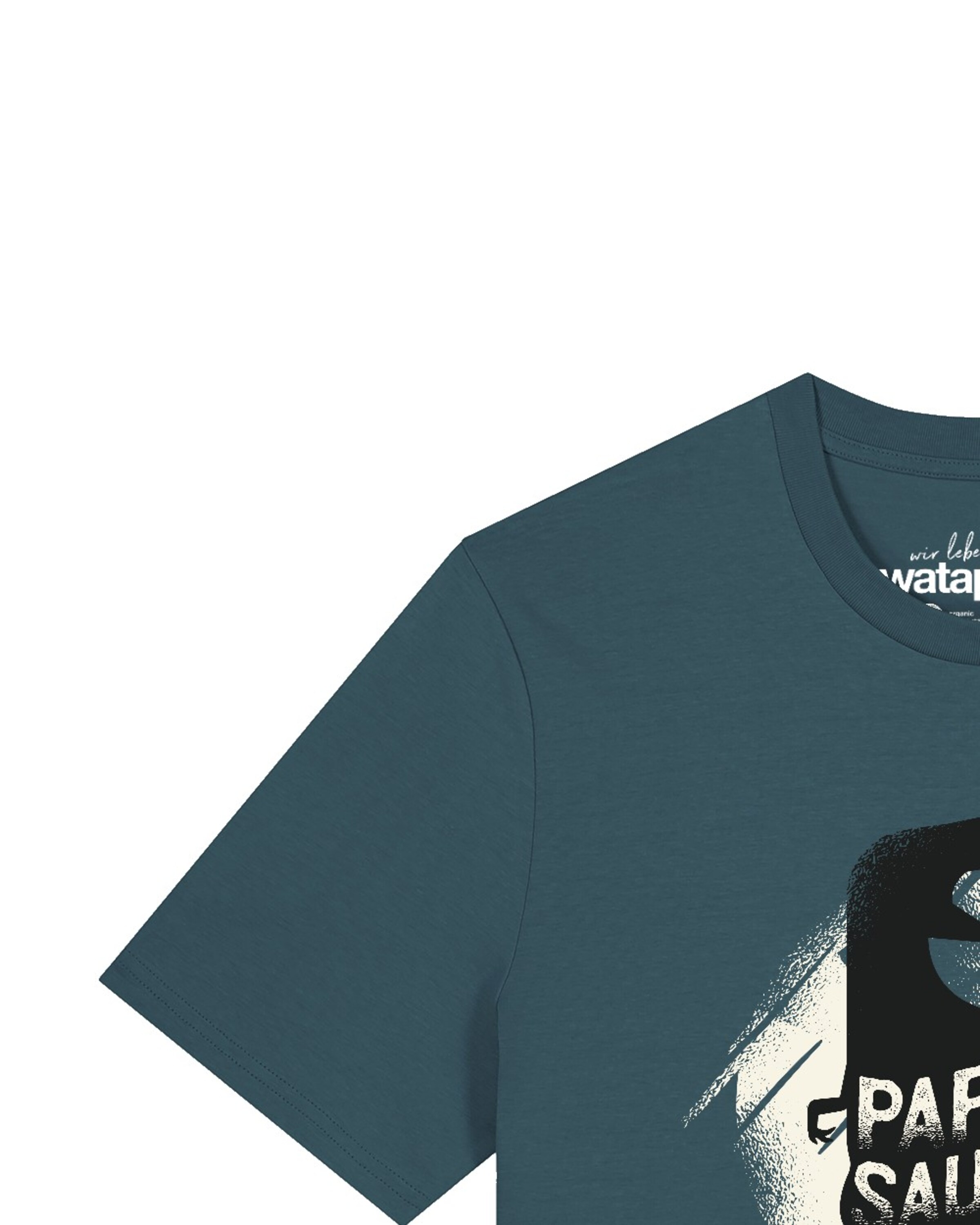 Maglietta 'Papasaurus' di Watapparel in blu