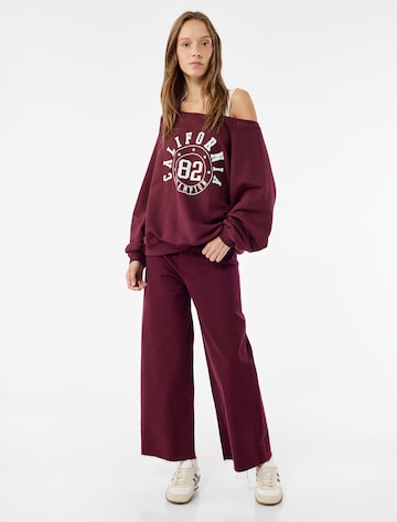 Koton Loosefit Jeans in Rot: Vorderseite