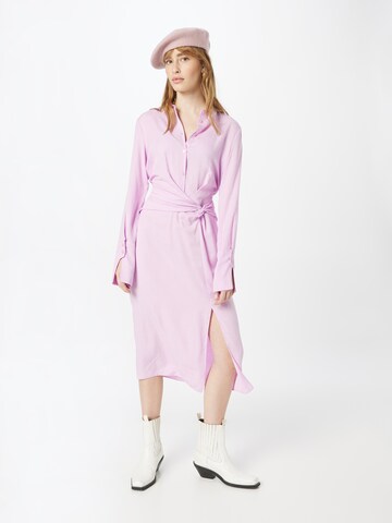 PATRIZIA PEPE Shirt Dress in Purple