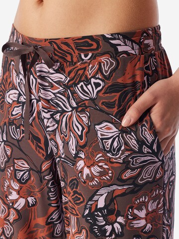 SCHIESSER Pyjamabroek ' Mix Relax ' in Bruin