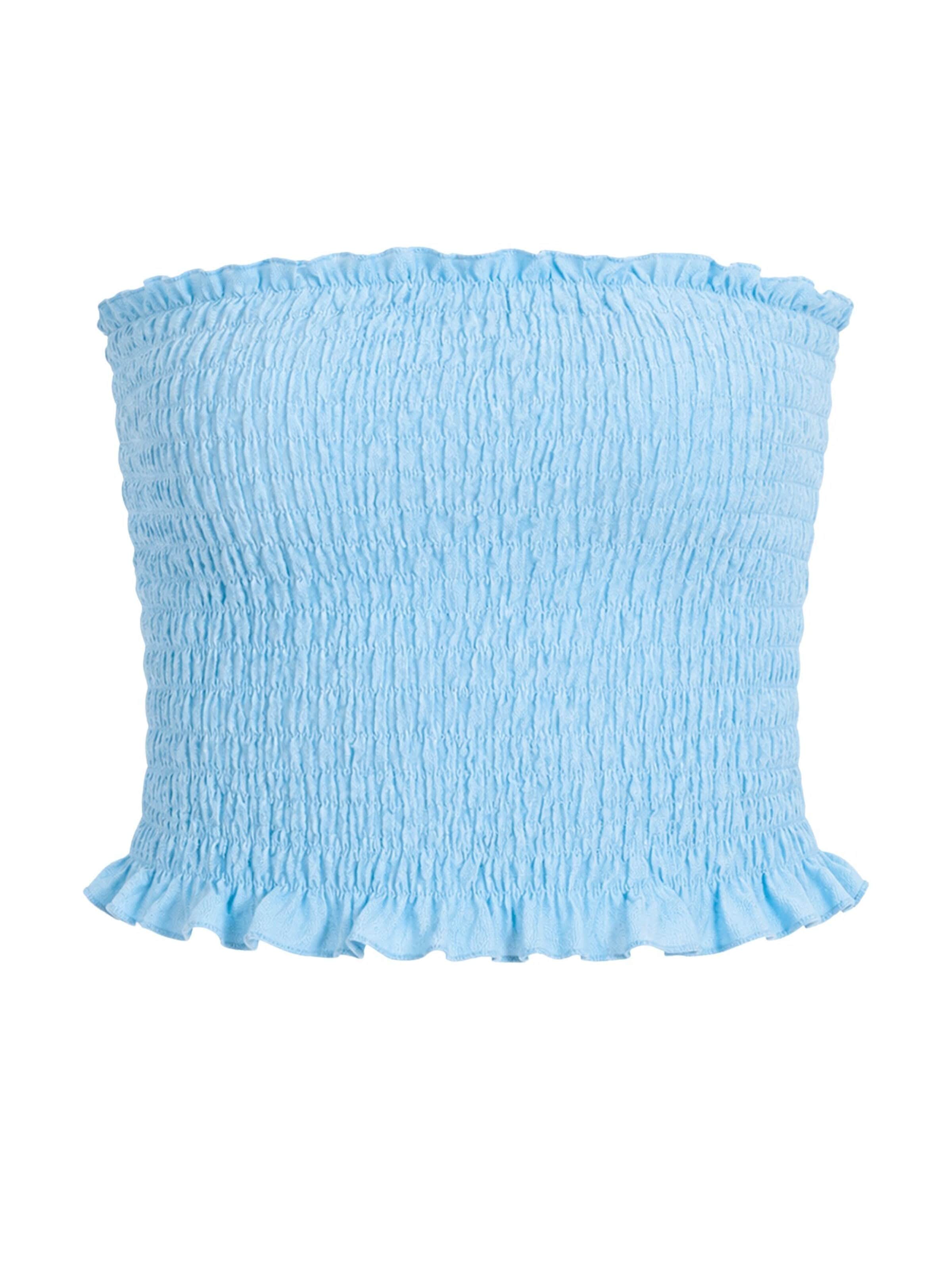 SASSYCLASSY Top in Blue: front