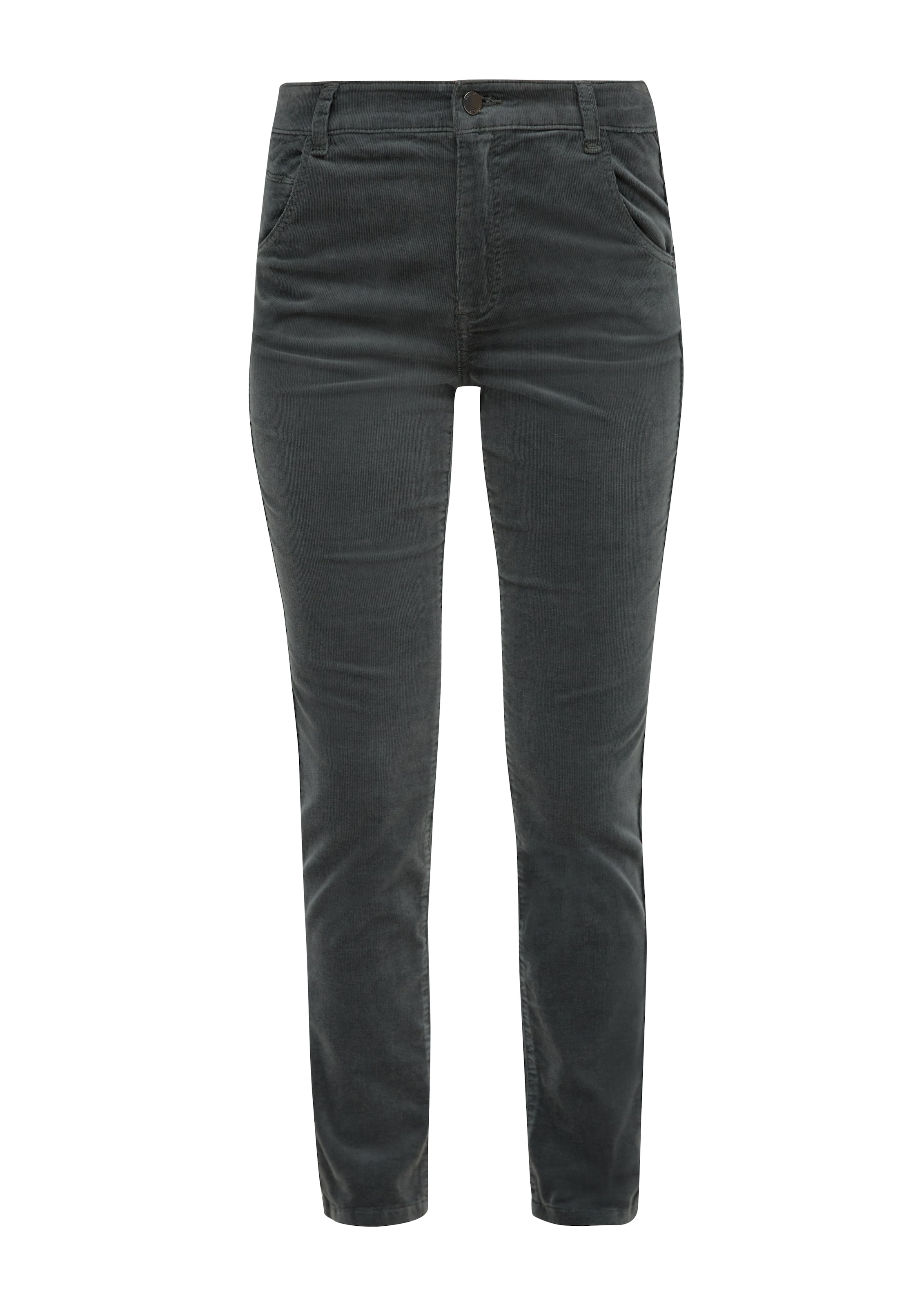 Coupe slim Pantalon s.Oliver en vert : devant