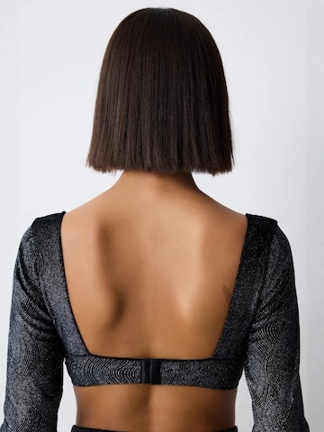 Body a camicia di Penti in nero