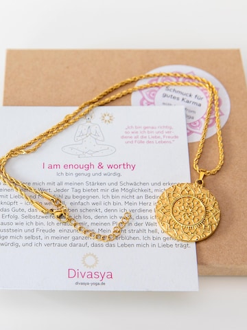 Divasya Kette 'I am enough'‌‌ in Gold