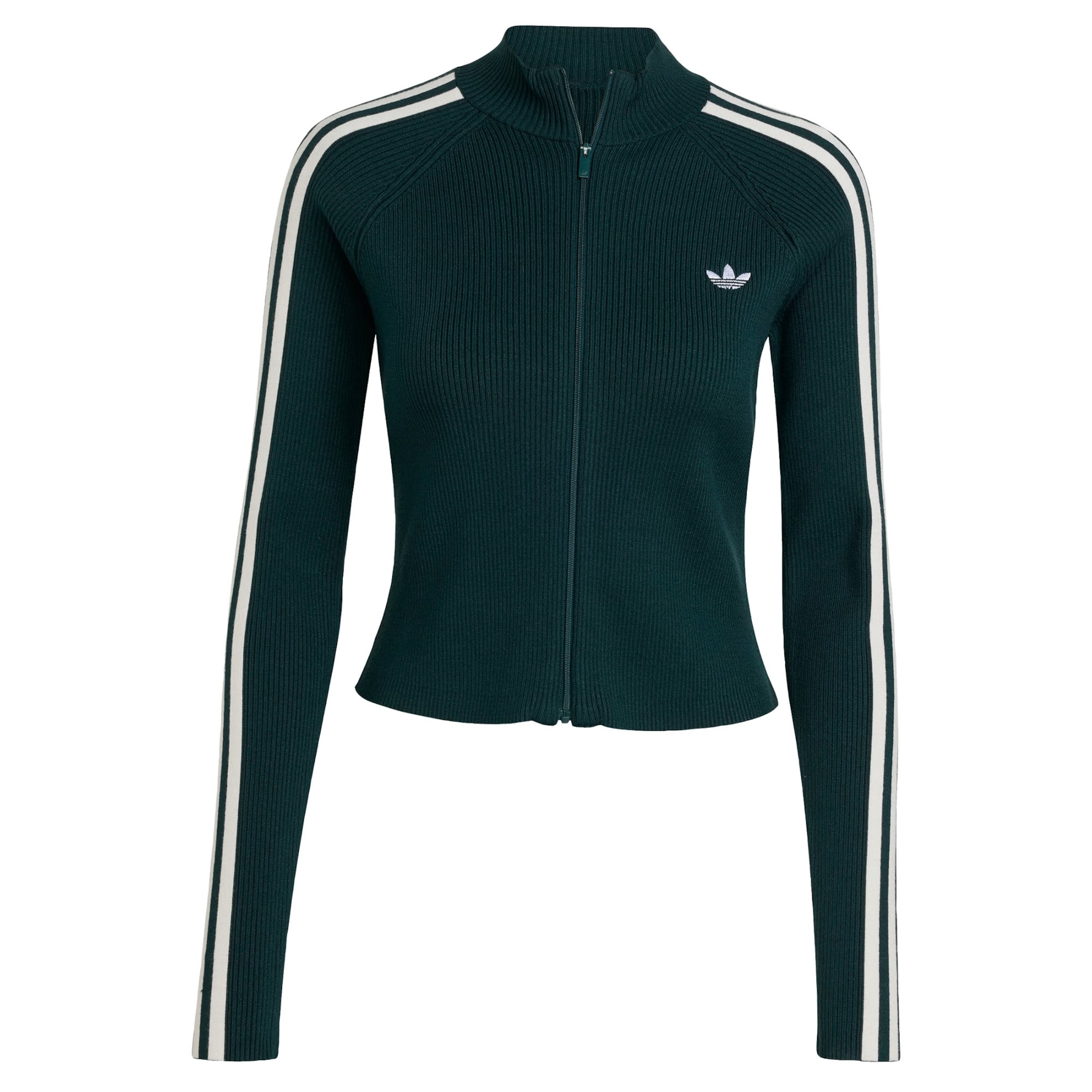 žalia ADIDAS ORIGINALS Kardiganas &#x27;Adicolor&#x27;: priekis