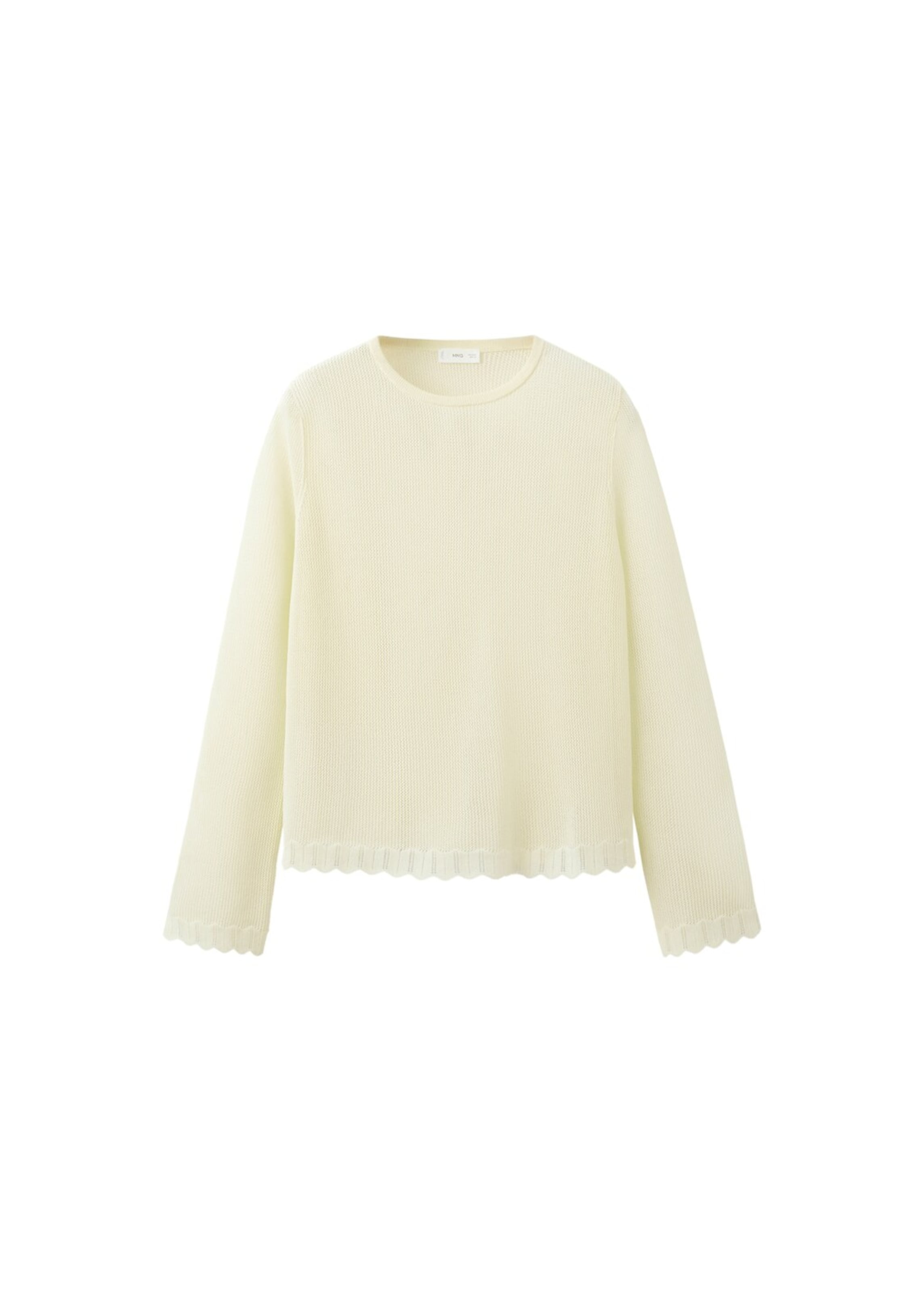 MANGO TEEN Pullover 'Perla' in Gelb: Vorderseite