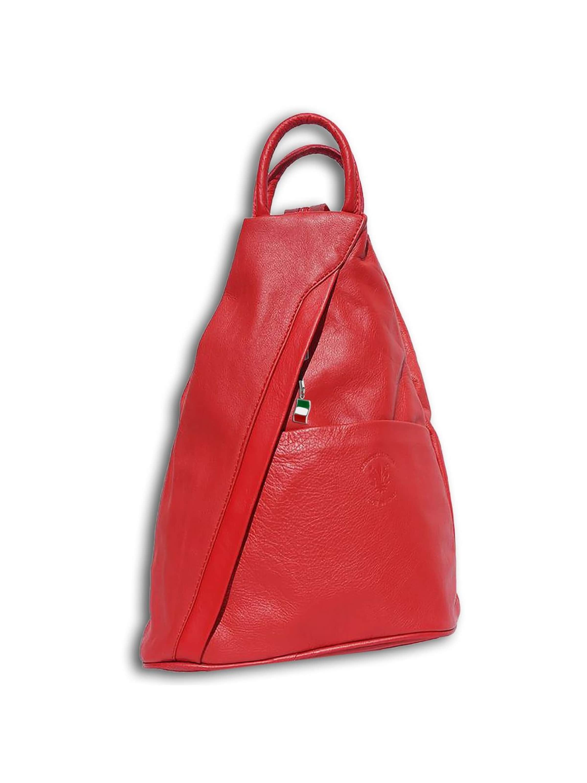 Florence Rucksack‌ in Rot: Vorderseite