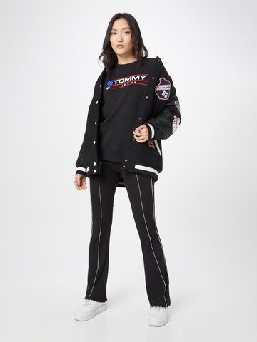Tommy Jeans Sweatshirt 'Modern Sport 1' in Black