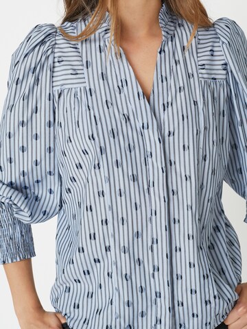 co'couture Blouse 'Trixie' in Blauw