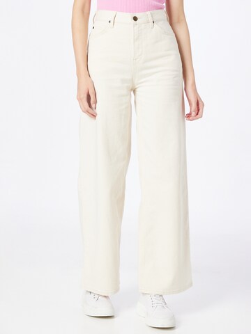 Wide Leg Jean 'STELLA' Lee en beige : devant