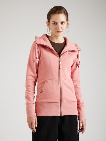 Veste de survêtement 'NESKA' Ragwear en rose : devant