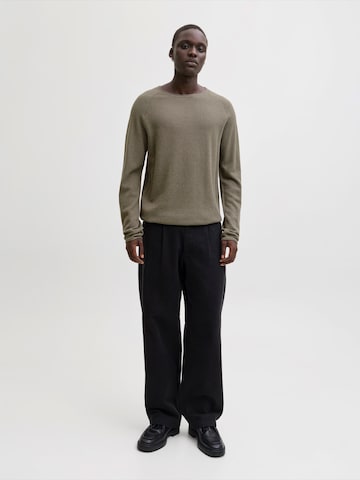 Regular fit Pullover 'JJEHill' di JACK & JONES in grigio