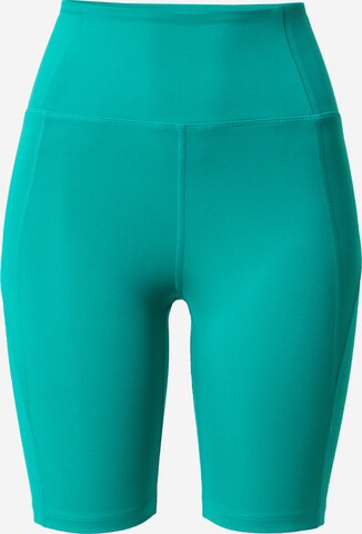 Girlfriend Collective Skinny Workout Pants in Green: front