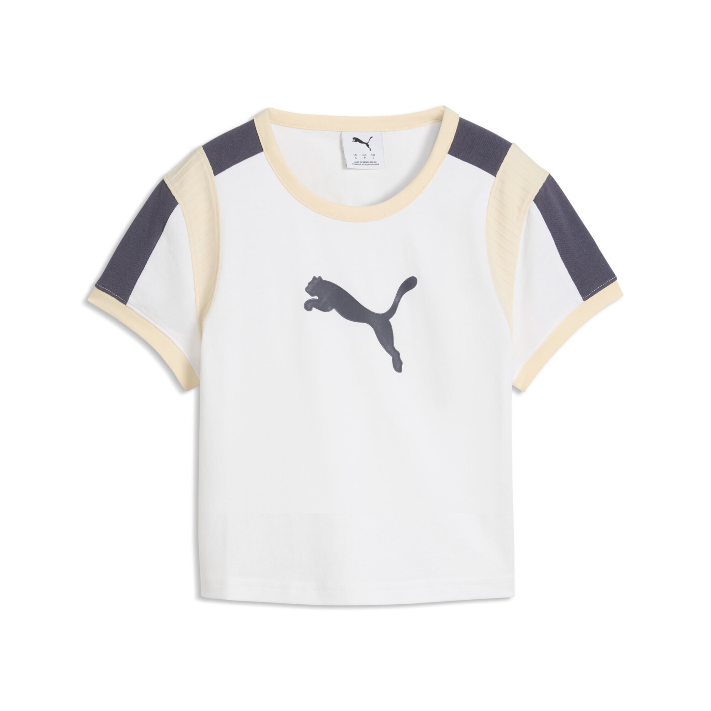 PUMA Functioneel shirt in S in de kleur Donkerblauw / Wit, Productweergave