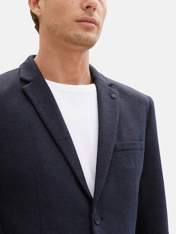 Coupe regular Veste de costume TOM TAILOR en bleu