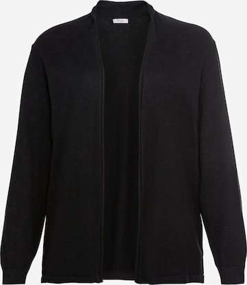 Cardigan SHEEGO en noir : devant