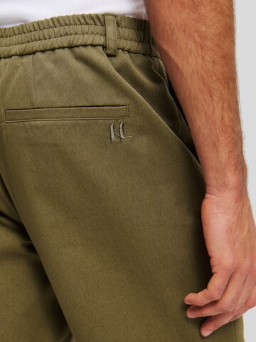 Karl Lagerfeld - regular Pantalón chino en verde