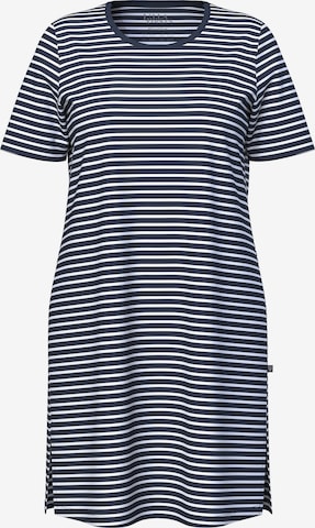 Ulla Popken Nachthemd in Blau: Vorderseite