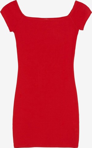 Robe Bershka en rouge : devant