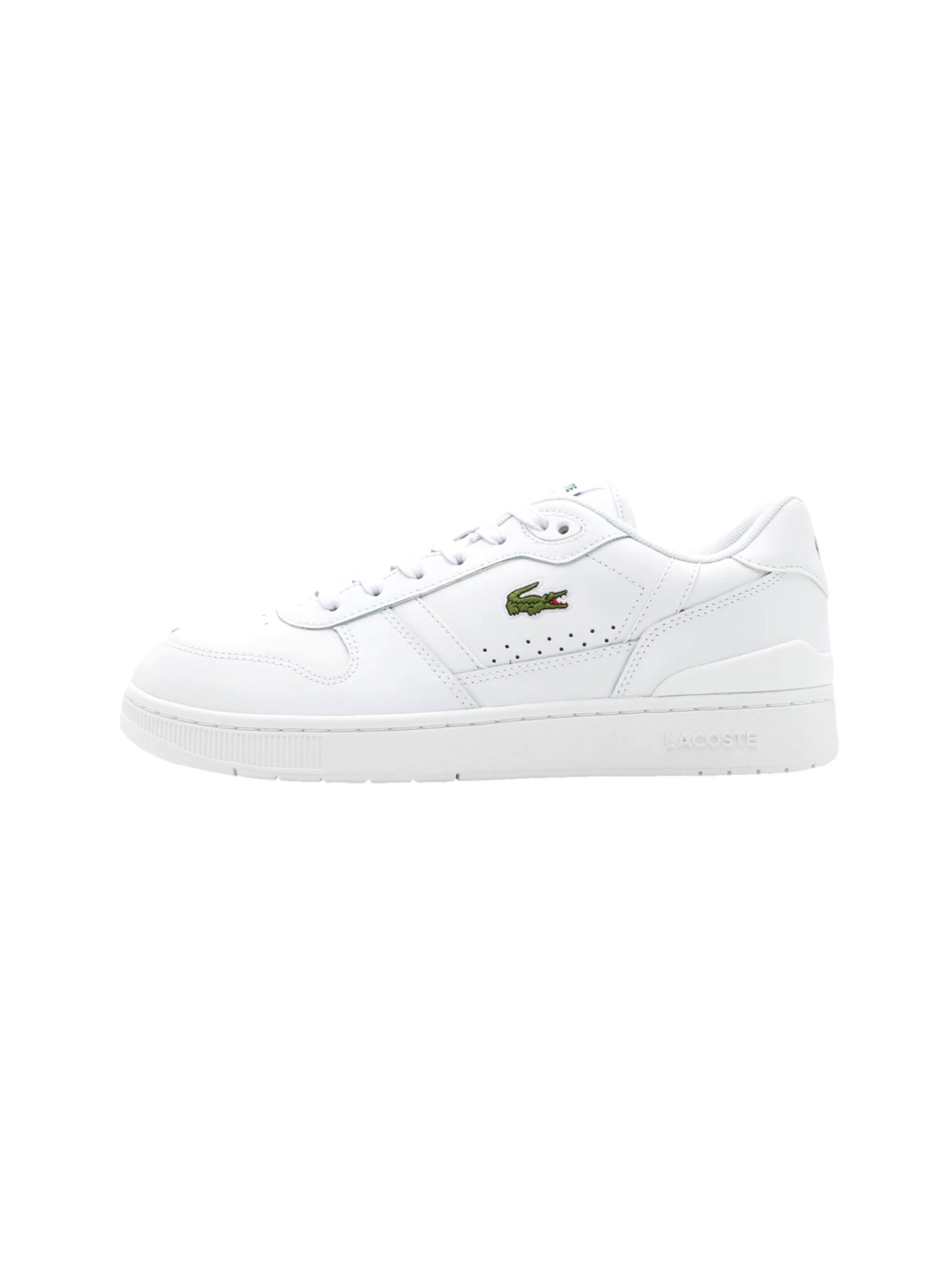 LACOSTE Sneaker low 'T CLIP SET' i hvid: forside