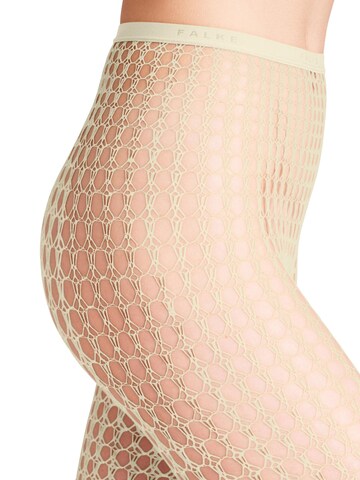 FALKE Slimfit Leggings 'Wicker Game'‌‌‌‌‌ in Weiß
