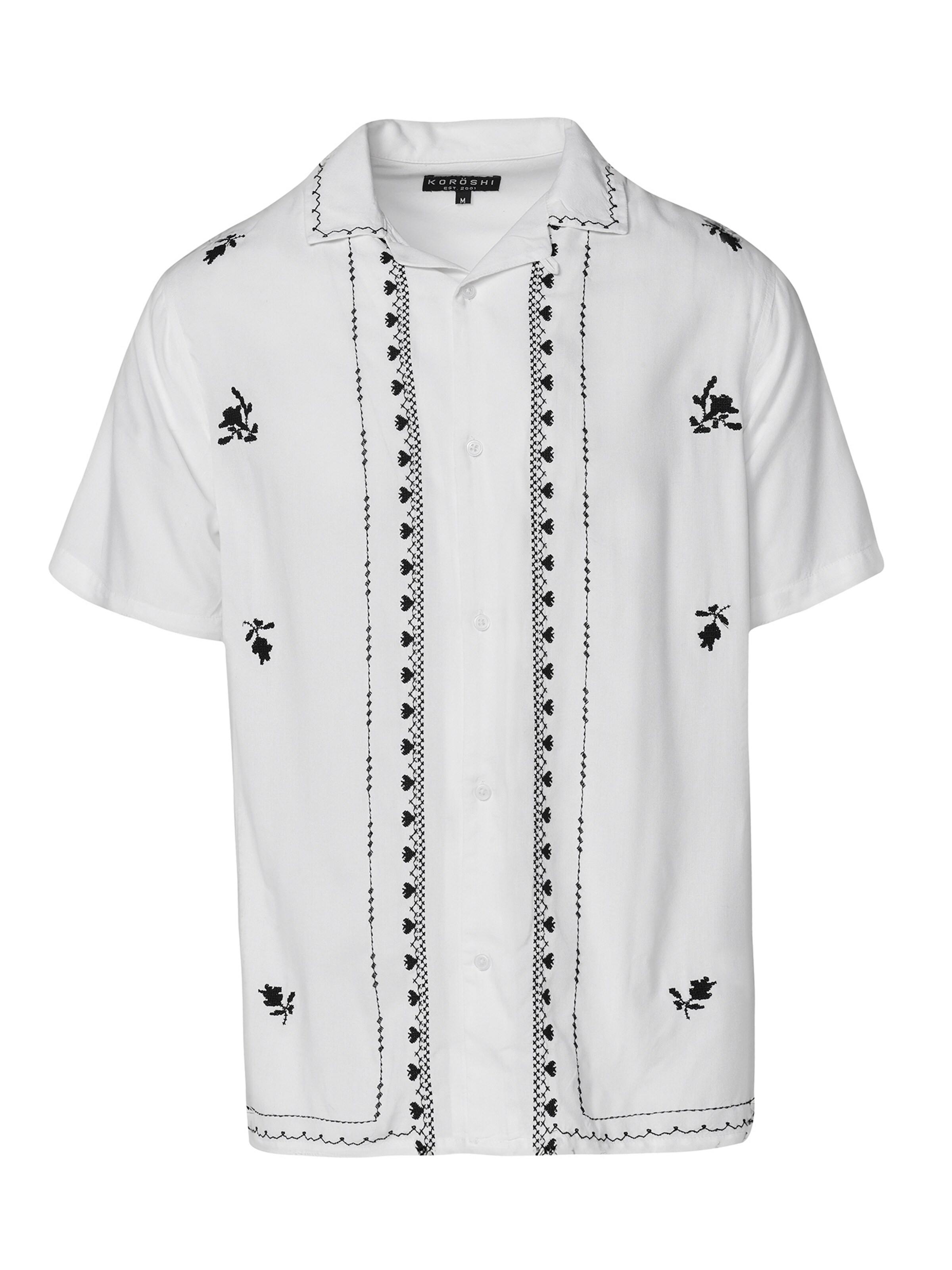 Regular fit Camicia di KOROSHI in bianco: frontale