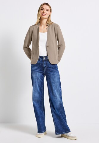 STREET ONE Blazer 'Jacquard' in Beige