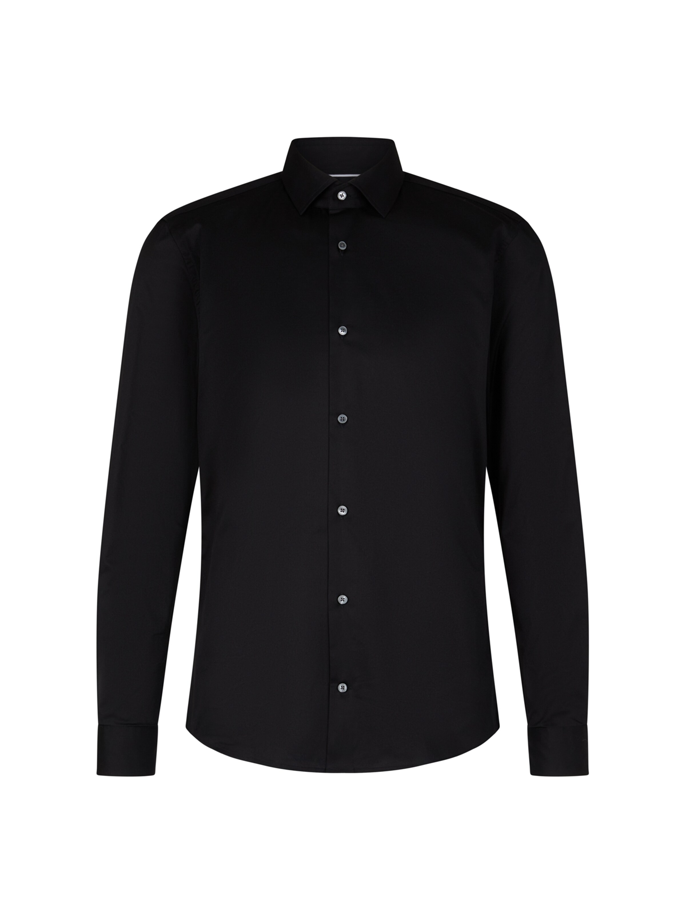 STRELLSON Slim fit Button Up Shirt 'Stan' in Black: front